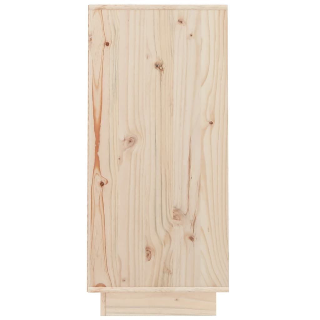 Beistellschrank 60x34x75 cm Massivholz Kiefer - Pazzar.ch