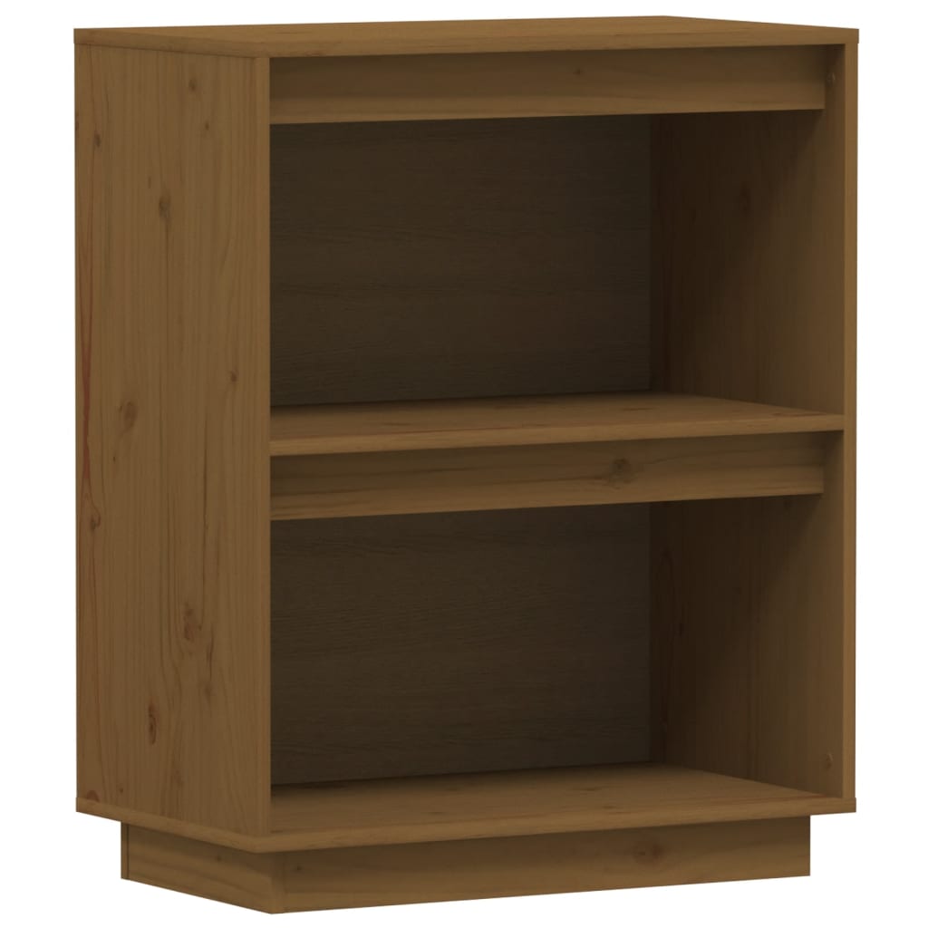 Beistellschrank Honigbraun 60x34x75 cm Massivholz Kiefer - Pazzar.ch