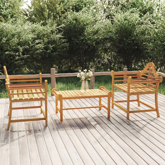 Gartenstühle 2 Stk. 91x62x94 cm Massivholz Teak - Pazzar.ch
