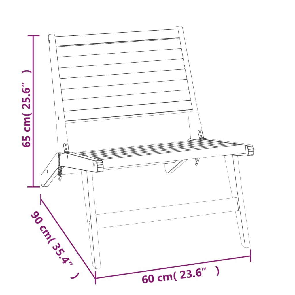 Gartenstuhl Massivholz Teak - Pazzar.ch