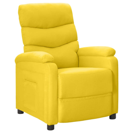Relaxsessel Senfgelb Stoff - Pazzar.ch