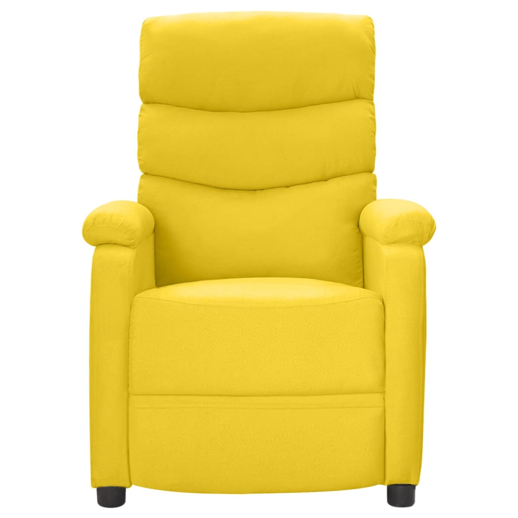 Relaxsessel Senfgelb Stoff - Pazzar.ch