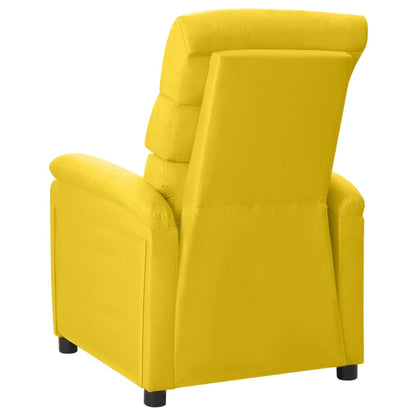 Relaxsessel Senfgelb Stoff - Pazzar.ch