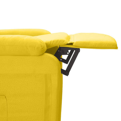 Relaxsessel Senfgelb Stoff - Pazzar.ch
