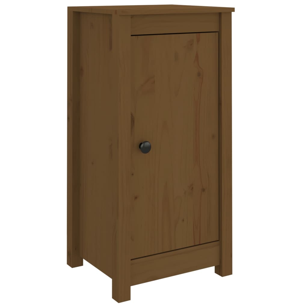 Sideboards 2 Stk. Honigbraun 40x35x80 cm Massivholz Kiefer - Pazzar.ch