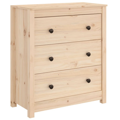 Sideboard 70x35x80 cm Massivholz Kiefer - Pazzar.ch