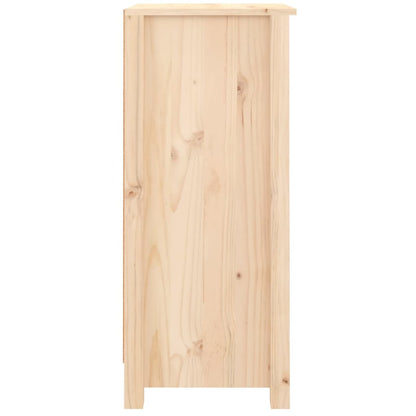 Sideboards 2 Stk. 40x35x80 cm Massivholz Kiefer - Pazzar.ch
