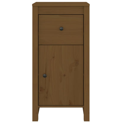 Sideboard Honigbraun 40x35x80 cm Massivholz Kiefer - Pazzar.ch