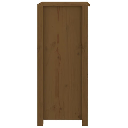 Sideboard Honigbraun 40x35x80 cm Massivholz Kiefer - Pazzar.ch