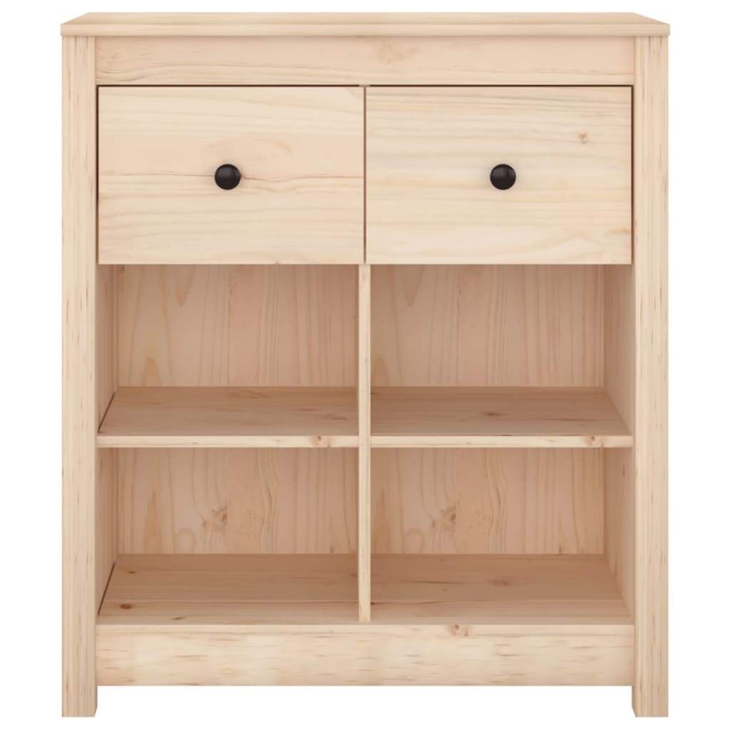 Sideboard 70x35x80 cm Massivholz Kiefer - Pazzar.ch