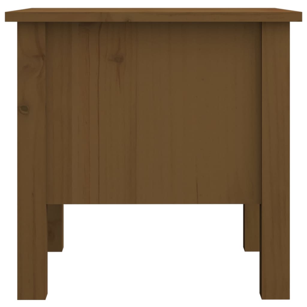Beistelltische 2 Stk. Honigbraun 40x40x39 cm Massivholz Kiefer - Pazzar.ch