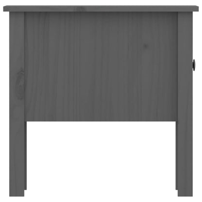 Beistelltisch Grau 50x50x49 cm Massivholz Kiefer - Pazzar.ch