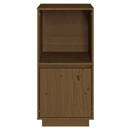 Sideboard Honigbraun 38x35x80 cm Massivholz Kiefer - Pazzar.ch
