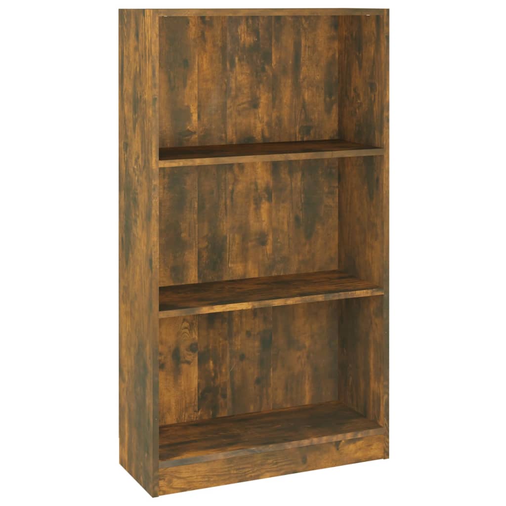 Bücherregal Räuchereiche 60x24x109 cm Holzwerkstoff - Pazzar.ch