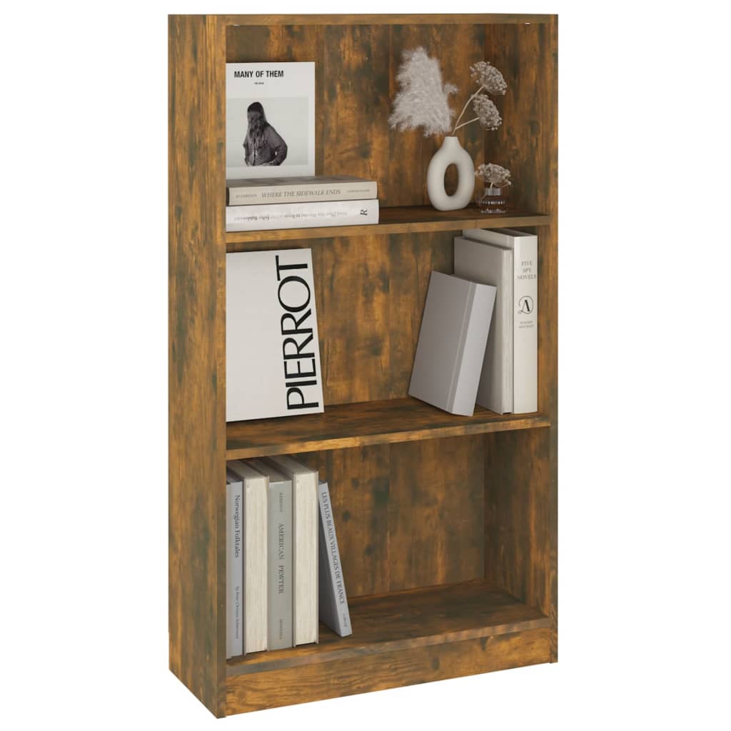 Bücherregal Räuchereiche 60x24x109 cm Holzwerkstoff - Pazzar.ch
