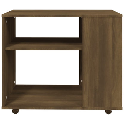 Beistelltisch Braun Eiche 70x35x55 cm Holzwerkstoff - Pazzar.ch