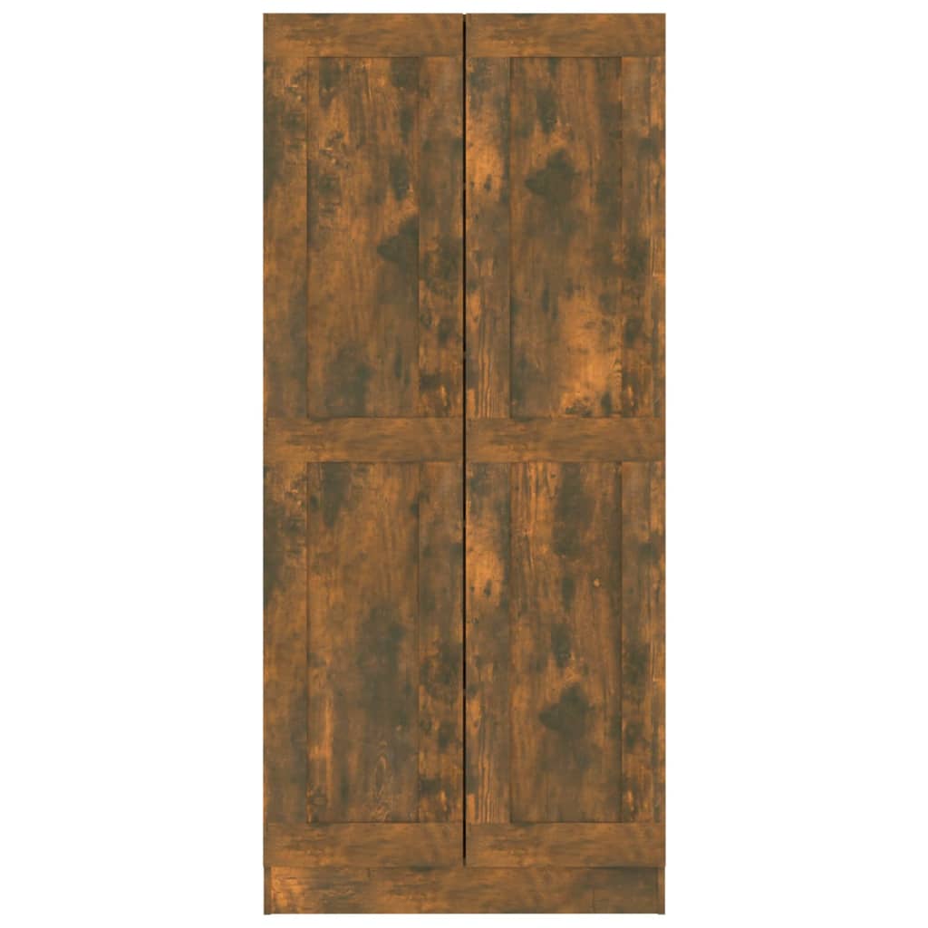 Badezimmerschrank Räuchereiche 82,5x30,5x185,5 cm Holzwerkstoff - Pazzar.ch