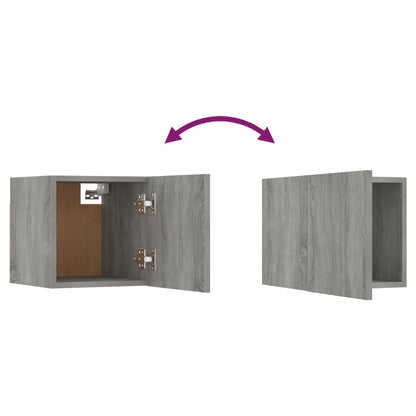 TV-Wandschrank Grau Sonoma 30,5x30x30 cm - Pazzar.ch