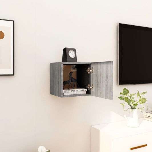 TV-Wandschrank Grau Sonoma 30,5x30x30 cm - Pazzar.ch