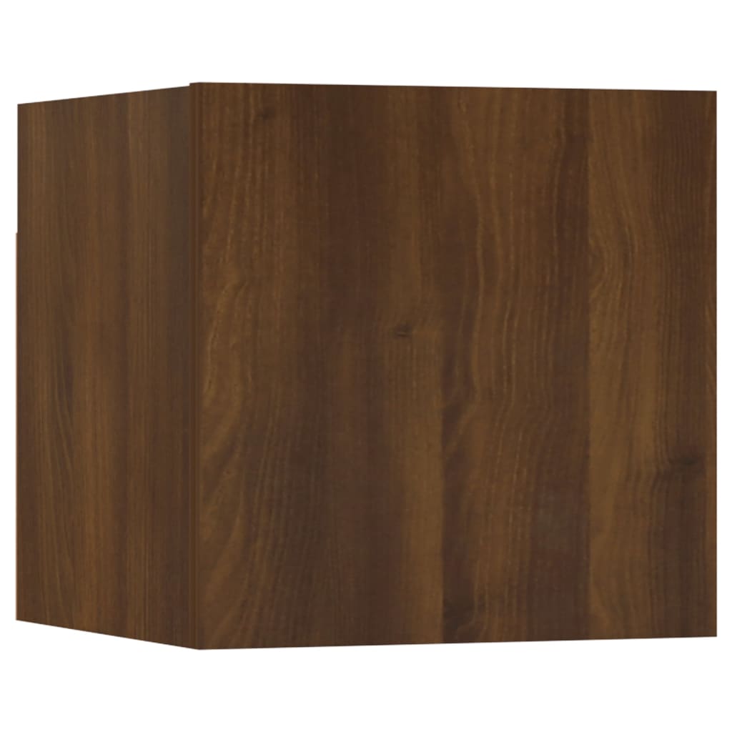 TV-Wandschrank Braun Eiche 30,5x30x30 cm - Pazzar.ch