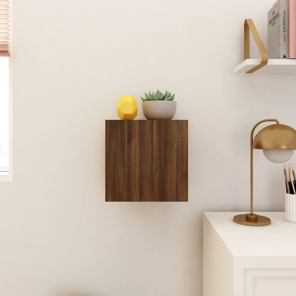 TV-Wandschrank Braun Eiche 30,5x30x30 cm - Pazzar.ch