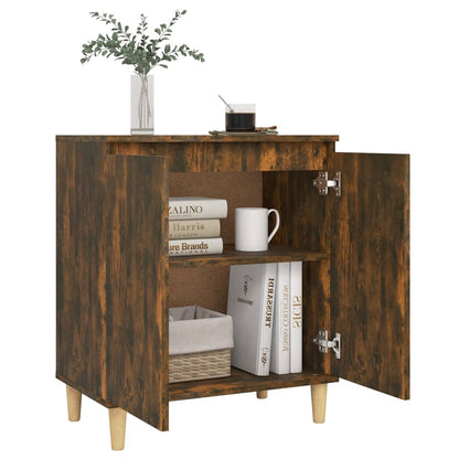 Sideboard Räuchereiche 60x35x70 cm Holzwerkstoff - Pazzar.ch
