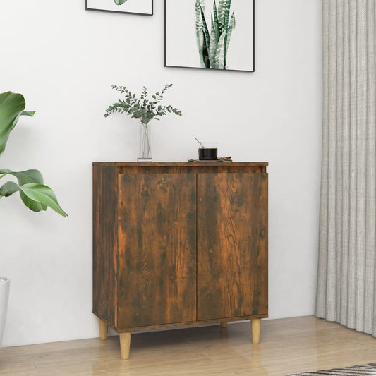 Sideboard Räuchereiche 60x35x70 cm Holzwerkstoff - Pazzar.ch