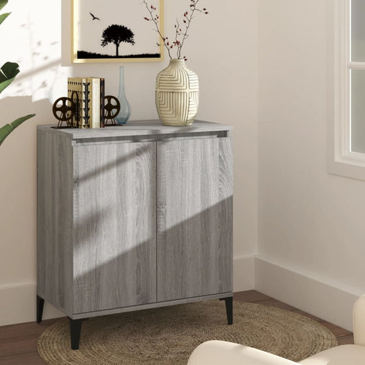 Sideboard Grau Sonoma 60x35x70 cm Holzwerkstoff - Pazzar.ch