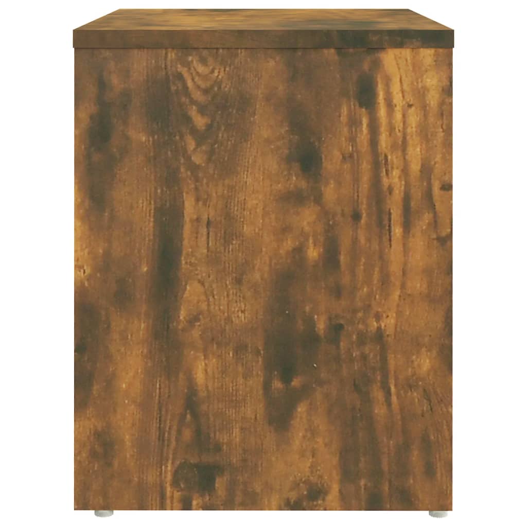 Nachttisch Räuchereiche 40x30x40 cm Holzwerkstoff - Pazzar.ch