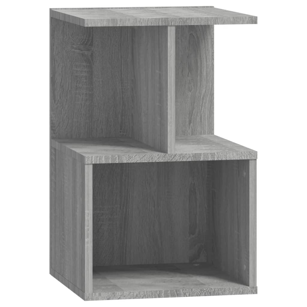 Nachttisch Grau Sonoma 35x35x55 cm Holzwerkstoff - Pazzar.ch