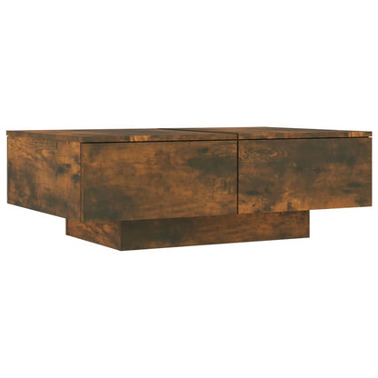 Couchtisch Räuchereiche 90x60x31 cm Holzwerkstoff - Pazzar.ch