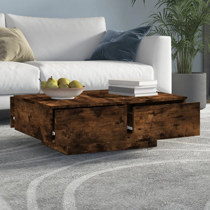 Couchtisch Räuchereiche 90x60x31 cm Holzwerkstoff - Pazzar.ch