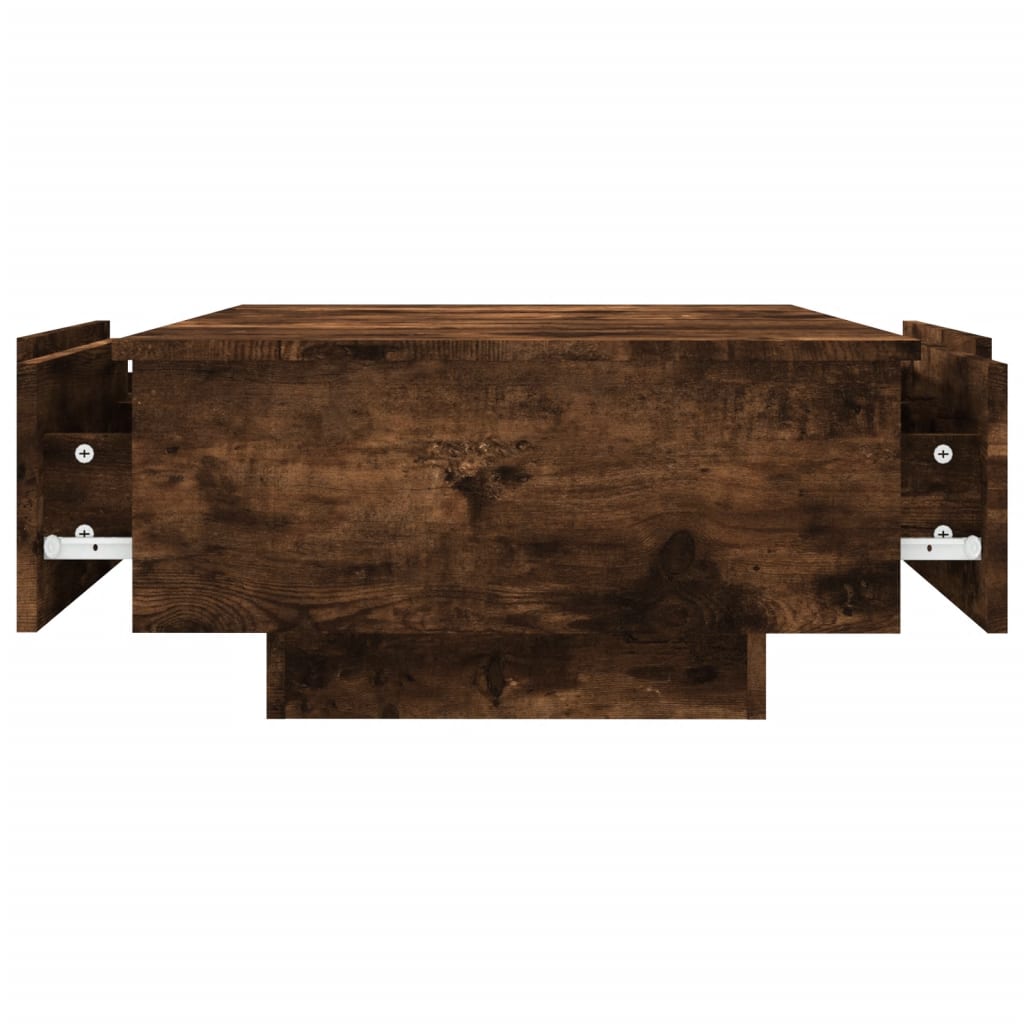 Couchtisch Räuchereiche 90x60x31 cm Holzwerkstoff - Pazzar.ch