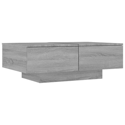 Couchtisch Grau Sonoma 90x60x31 cm Holzwerkstoff - Pazzar.ch