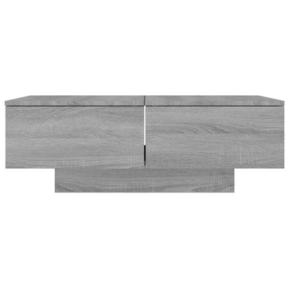 Couchtisch Grau Sonoma 90x60x31 cm Holzwerkstoff - Pazzar.ch