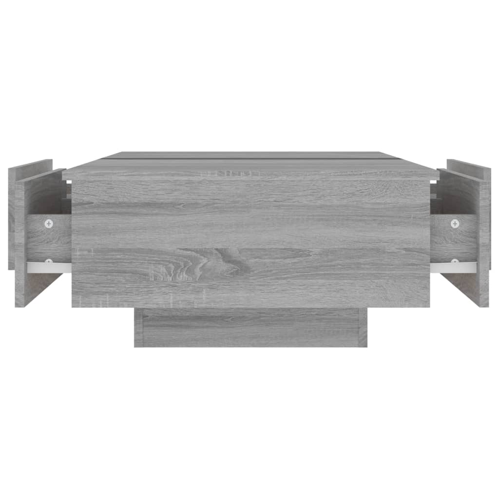 Couchtisch Grau Sonoma 90x60x31 cm Holzwerkstoff - Pazzar.ch