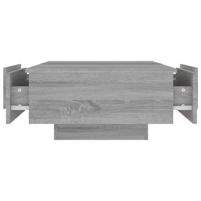 Couchtisch Grau Sonoma 90x60x31 cm Holzwerkstoff - Pazzar.ch