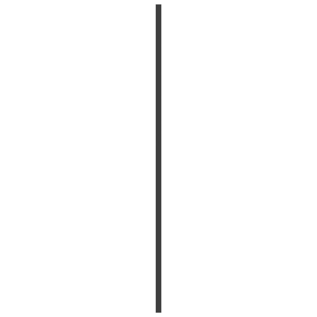 Badewannenfaltwand 3-teilig 130x130 cm ESG Schwarz - Pazzar.ch
