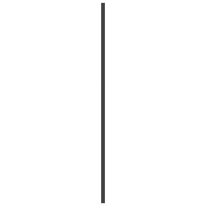 Badewannenfaltwand 3-teilig 130x130 cm ESG Schwarz - Pazzar.ch