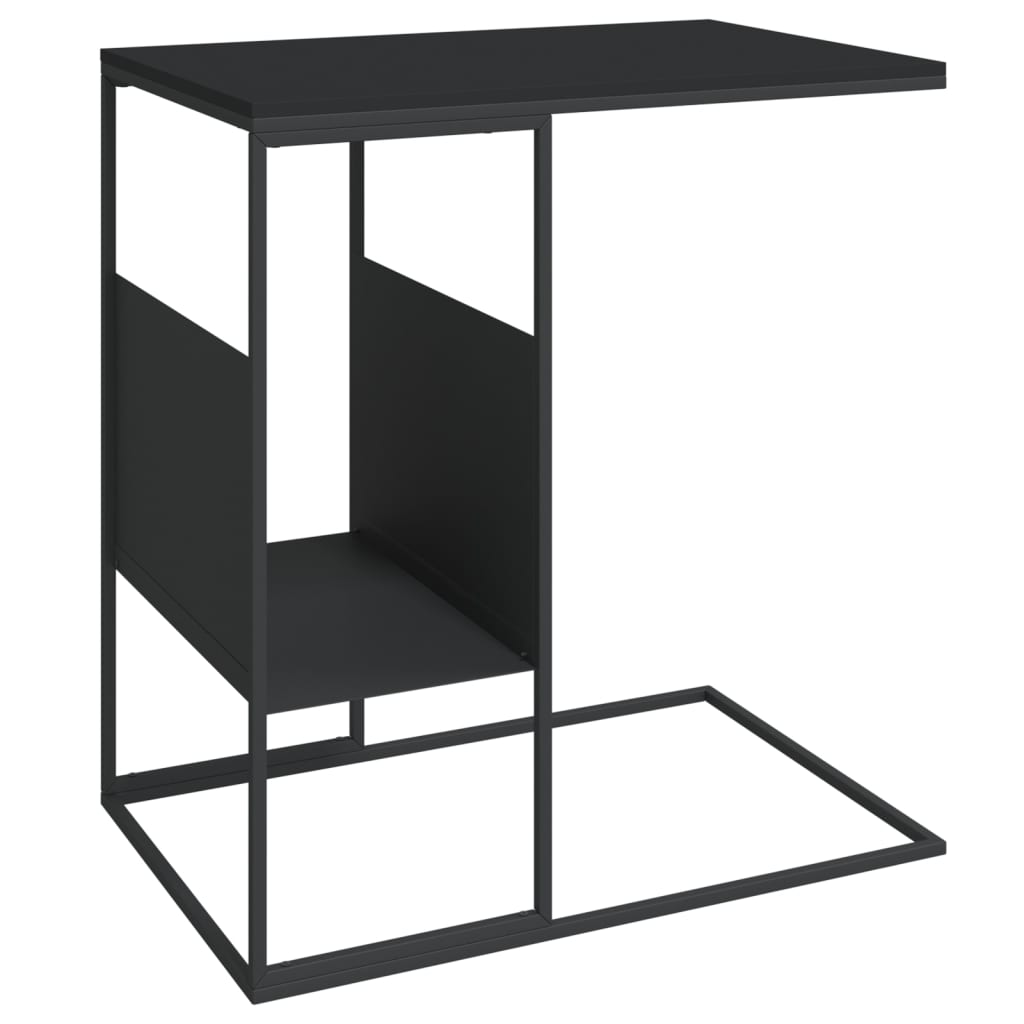 Beistelltisch Schwarz 55x36x59,5 cm Holzwerkstoff - Pazzar.ch
