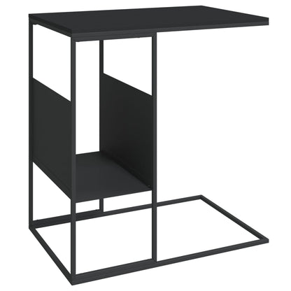 Beistelltisch Schwarz 55x36x59,5 cm Holzwerkstoff - Pazzar.ch
