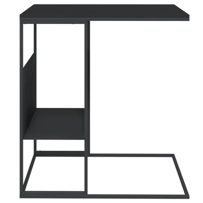 Beistelltisch Schwarz 55x36x59,5 cm Holzwerkstoff - Pazzar.ch