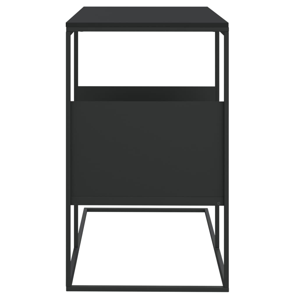 Beistelltisch Schwarz 55x36x59,5 cm Holzwerkstoff - Pazzar.ch