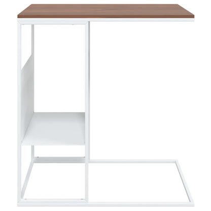 Beistelltisch Weiß 55x36x59,5 cm Holzwerkstoff - Pazzar.ch