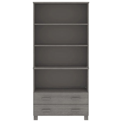 Highboard HAMAR Massivholz Kiefer Hellgrau - Pazzar.ch