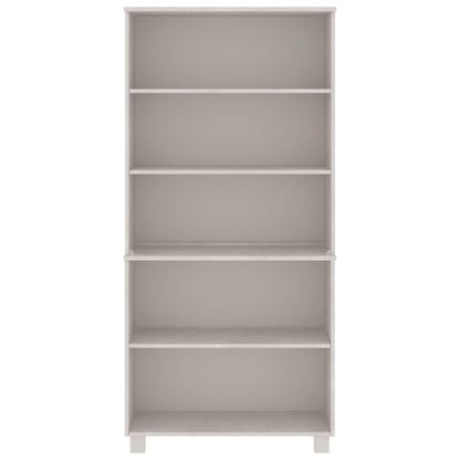 Highboard HAMAR Massivholz Kiefer Weiß - Pazzar.ch