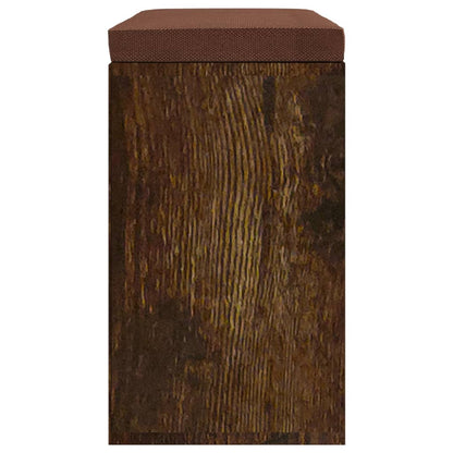 Schuhbank Räuchereiche 103x30x48 cm Holzwerkstoff - Pazzar.ch