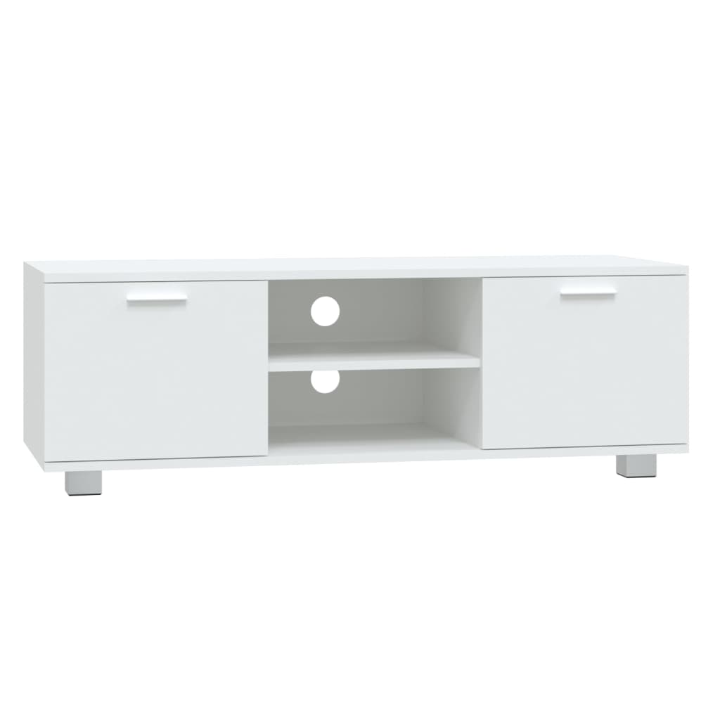TV-Schrank Weiß 120x40,5x35 cm Holzwerkstoff - Pazzar.ch