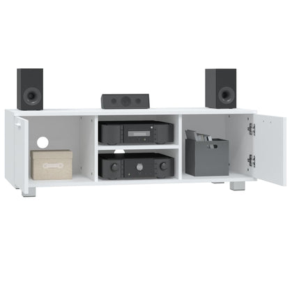 TV-Schrank Weiß 120x40,5x35 cm Holzwerkstoff - Pazzar.ch