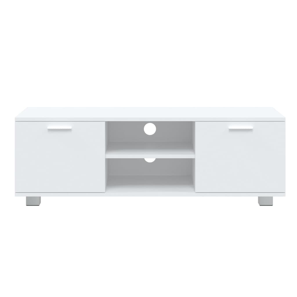 TV-Schrank Weiß 120x40,5x35 cm Holzwerkstoff - Pazzar.ch
